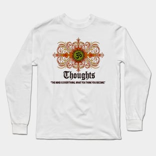 OM: Thoughts Long Sleeve T-Shirt